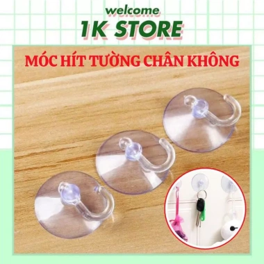 Miếng Dán Móc Treo Đồ Silicon Dán Tường Hít Chân Không Đa Năng - Giá 20.000