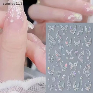 Miếng Dán Móng Tay 3D Nàng Tiên Cá Đuôi Pha Lê Chất Lượng Cao Giá Ưu Đãi 27.060đ