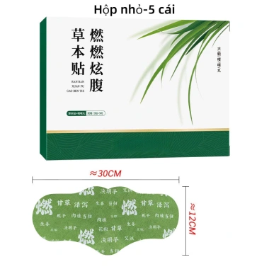 Miếng dán Mugwort giảm béo #CB04 - Thảo dược đốt cháy chất béo, nút bụng 79.000₫ 10 Miếng dán Mugwort giảm béo #CB04 - Thảo dược đốt cháy chất béo, nút bụng 79.000₫ 10