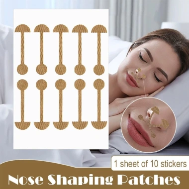 Miếng Dán Mũi Đàn Hồi Định Hình Rộng Mũi - Làm Đẹp, Giảm Tốc Z5y1