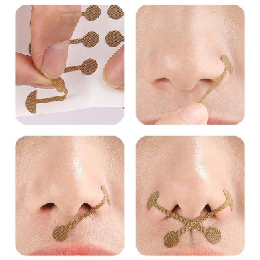 Miếng Dán Mũi Đàn Hồi Định Hình Rộng Mũi - Làm Đẹp, Giảm Tốc Z5y1
