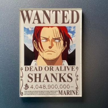 Miếng Dán Nam Châm Anime One Piece - Sáng Tạo Trang Trí Tủ Lạnh Tiền Thưởng 5