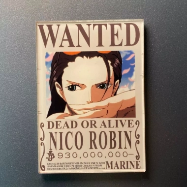 Miếng Dán Nam Châm Anime One Piece - Sáng Tạo Trang Trí Tủ Lạnh Tiền Thưởng 10