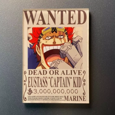 Miếng Dán Nam Châm Anime One Piece - Sáng Tạo Trang Trí Tủ Lạnh Tiền Thưởng 17