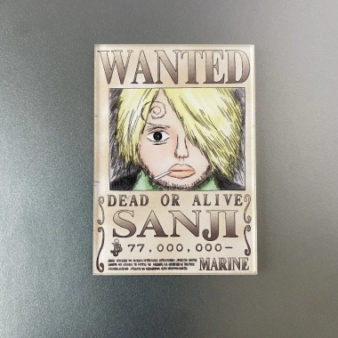 Miếng Dán Nam Châm Anime One Piece - Sáng Tạo Trang Trí Tủ Lạnh Tiền Thưởng 47