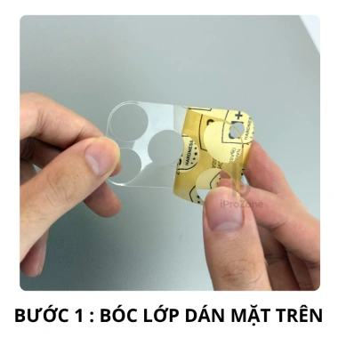 Miếng Dán Nano Bảo Vệ Đế Camera Siêu Mỏng Trong Suốt Chống Xước cho iPhone 17/16/15/14/13/12/11 Mini - Giá 20.000đ