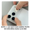 Miếng Dán Nano Bảo Vệ Đế Camera Siêu Mỏng Trong Suốt Chống Xước cho iPhone 17/16/15/14/13/12/11 Mini - Giá 20.000đ 4