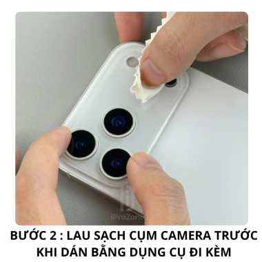 Miếng Dán Nano Bảo Vệ Đế Camera Siêu Mỏng Trong Suốt Chống Xước cho iPhone 17/16/15/14/13/12/11 Mini - Giá 20.000đ