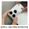 Miếng Dán Nano Bảo Vệ Đế Camera Siêu Mỏng Trong Suốt Chống Xước cho iPhone 17/16/15/14/13/12/11 Mini - Giá 20.000đ 6