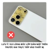 Miếng Dán Nano Bảo Vệ Đế Camera Siêu Mỏng Trong Suốt Chống Xước cho iPhone 17/16/15/14/13/12/11 Mini - Giá 20.000đ 8