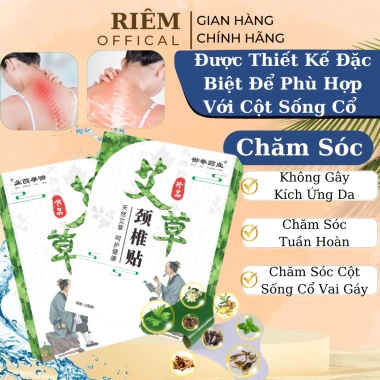 Miếng Dán Ngải Cứu 12 miếng Giảm đau vai gáy nhanh, thải độc, giá 26.500 VND 2