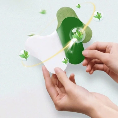 Miếng Dán Ngải Cứu Amida 12 miếng - Cao dán xương khớp, giảm mỏi cổ vai gáy nhanh