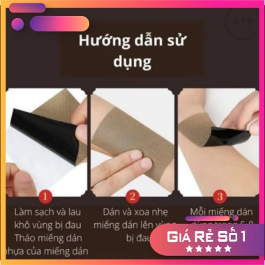 Miếng dán ngải cứu cao cấp 1 hộp 20 miếng - Giảm đau cột sống, thần kinh tọa, chỉ 33.000₫ 4