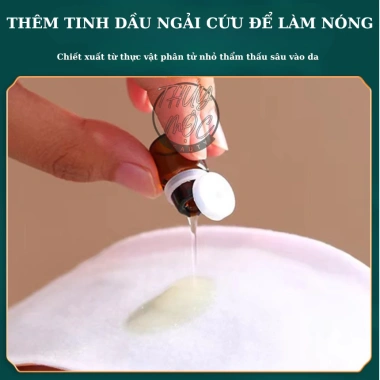 Miếng dán ngải cứu Nam Kinh - Tinh dầu đốt mỡ siết eo, giảm mỡ thừa, giảm đau cổ vai gáy, đau bụng kinh - Giá 98.750₫