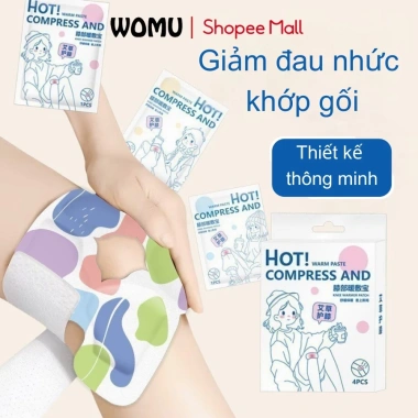 Miếng Dán Ngải Cứu WoMu WM-1.480 Giảm Đau Khớp Gối, Cổ, Bụng, Bàn Chân - 43k VND 3 Miếng Dán Ngải Cứu WoMu WM-1.480 Giảm Đau Khớp Gối, Cổ, Bụng, Bàn Chân - 43k VND 3