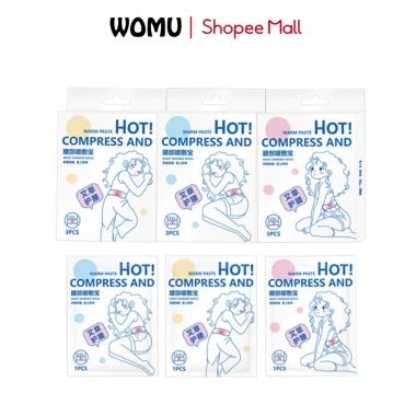 Miếng Dán Ngải Cứu WoMu WM-1.480 Giảm Đau Khớp Gối, Cổ, Bụng, Bàn Chân - 43k VND