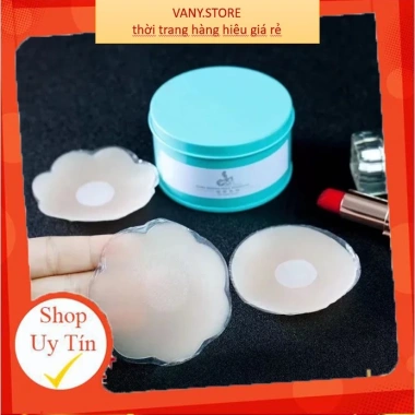 Miếng Dán Ngực Nữ B02 Siêu Mỏng Dán Ti Mềm Mại - FREESHIP, Hộp 5 Đôi, Giá 75.000₫