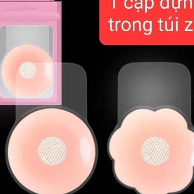 Miếng dán ngực silicon 10 miếng siêu dính, chống thấm nước, tái sử dụng, hộp thiếc sang trọng - Giá chỉ 15.000 VND 6 Miếng dán ngực silicon 10 miếng siêu dính, chống thấm nước, tái sử dụng, hộp thiếc sang trọng - Giá chỉ 15.000 VND 6