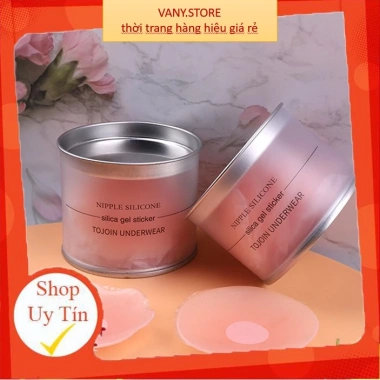 Miếng dán ngực silicone C023 - Hộp 5 cặp dùng nhiều lần, giảm còn 50k, thoải mái