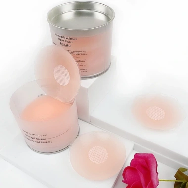 Miếng dán ngực silicone C023 - Hộp 5 cặp dùng nhiều lần, giảm còn 50k, thoải mái