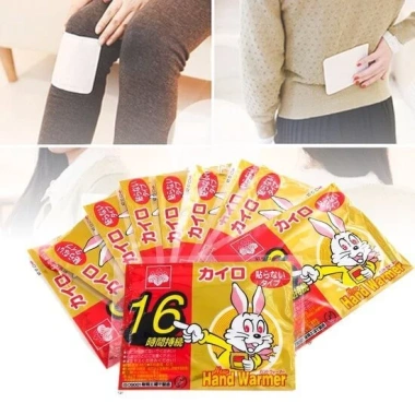 Miếng dán nhiệt con thỏ Nhật Bản 16h giữ ấm, giảm đau nhanh, chỉ 13.000đ 3 Miếng dán nhiệt con thỏ Nhật Bản 16h giữ ấm, giảm đau nhanh, chỉ 13.000đ 3