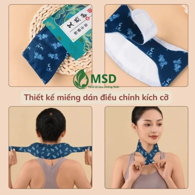 Miếng Dán Nhiệt Ngải Cứu 3 miếng Giảm Đau Nhức Nhanh Chườm Nóng Tại Nhà