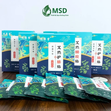 Miếng Dán Nhiệt Ngải Cứu 3 miếng Giảm Đau Nhức Nhanh Chườm Nóng Tại Nhà