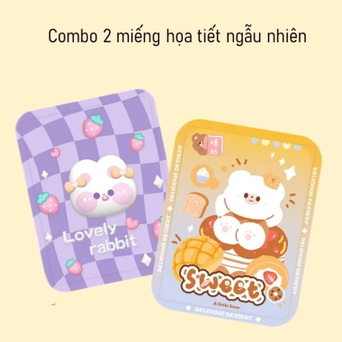 Miếng dán nhiệt sưởi ấm giảm đau bụng kinh 10h họa tiết cute - Shop Hạnh Lê 10 Miếng dán nhiệt sưởi ấm giảm đau bụng kinh 10h họa tiết cute - Shop Hạnh Lê 10