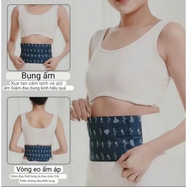 Miếng Dán Nhiệt Thảo Dược Giảm Đau Bụng Kinh Tự Thân An Toàn Chỉ 22.000đ
