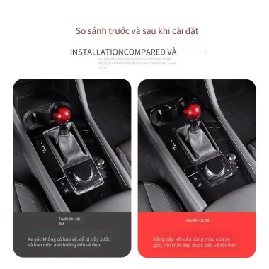 Miếng dán nội thất Mazda 3 2.020‑2.026 màu đen sáng - Bộ đầy đủ, giảm giá 239.800₫