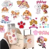 Miếng dán PAW Patrol Skye in pha lê chống thấm, chống trầy xước, trong suốt, dán cốc, hộp cơm, điện thoại