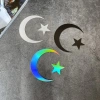 Miếng Dán Phản Quang Allah & Trăng Lưỡi Liềm – Chống Thấm Nước cho Ô Tô, Xe Máy, Laptop – Eid Mubarak 2.025 2