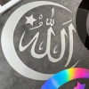Miếng Dán Phản Quang Allah & Trăng Lưỡi Liềm – Chống Thấm Nước cho Ô Tô, Xe Máy, Laptop – Eid Mubarak 2.025 8