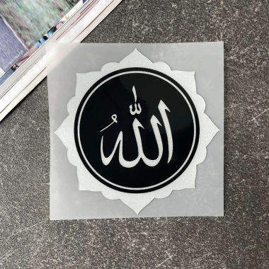 Miếng Dán Phản Quang Allah & Trăng Lưỡi Liềm – Chống Thấm Nước cho Ô Tô, Xe Máy, Laptop – Eid Mubarak 2.025 13