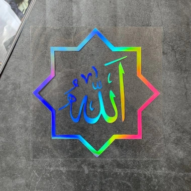 Miếng Dán Phản Quang Allah & Trăng Lưỡi Liềm – Chống Thấm Nước cho Ô Tô, Xe Máy, Laptop – Eid Mubarak 2.025 21