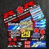 Miếng Dán Phản Quang Mũ Bảo Hiểm Suzuki GSXR/GSX R600-1.000 Giá Ưu Đãi 89k 5
