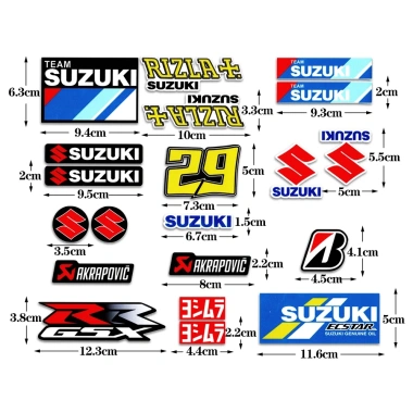 Miếng Dán Phản Quang Mũ Bảo Hiểm Suzuki GSXR/GSX R600-1.000 Giá Ưu Đãi 89k 10 Miếng Dán Phản Quang Mũ Bảo Hiểm Suzuki GSXR/GSX R600-1.000 Giá Ưu Đãi 89k 10