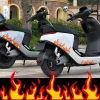 Miếng Dán Phản Quang Ngọn Lửa Chống Thấm Nước Vinyl Dán Xe Máy Thân Mũ Bảo Hiểm - Giá Ưu Đãi 72.754₫