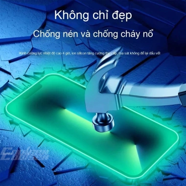 Miếng dán phát sáng, chống sốc, túi khí, kính cường lực cho iPhone 11-17 Pro Max XR XS - Giá 41.800 VND 3