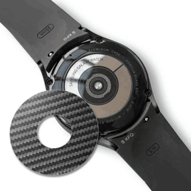 Miếng dán phim Carbon bảo vệ Huawei Watch GT2 GT3 GT2e Pro, Honor Magic 2, 4/3 Pro 46-48mm - Cong cạnh đen, 19,928₫