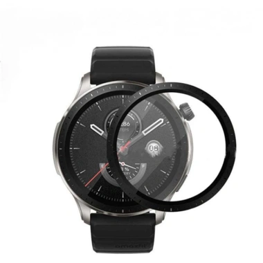 Miếng dán phim Carbon bảo vệ Huawei Watch GT2 GT3 GT2e Pro, Honor Magic 2, 4/3 Pro 46-48mm - Cong cạnh đen, 19,928₫