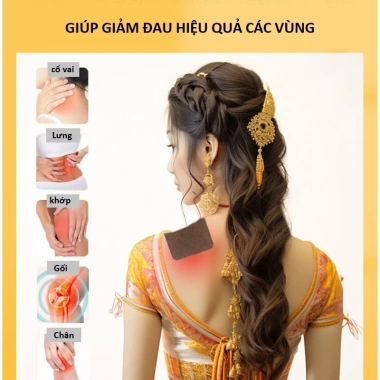 Miếng Dán Rết Thái Vai Gáy - Cao Dán Con Rết Giảm Đau Vai Gáy Xương Khớp 15.500 VND 5