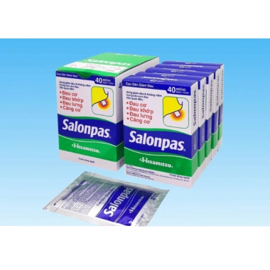 Miếng dán Salonpas giảm đau nhức mỏi cơ 22.000đ - Giải pháp không cần thuốc 4 Miếng dán Salonpas giảm đau nhức mỏi cơ 22.000đ - Giải pháp không cần thuốc 4