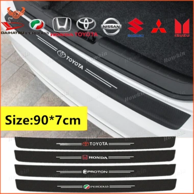 Miếng Dán Sợi Carbon Chống Trầy Xước Siêu Bền Dành Cho Xe Hơi - Giá 42.834 VND