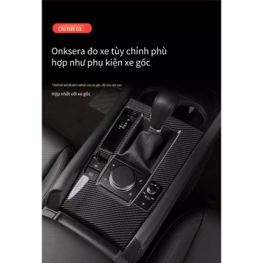 Miếng Dán Sợi Carbon Mazda 3 2.020-2.026 Trọn Bộ Nội Thất Họa Tiết Sang Trọng