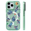 Miếng Dán Stitch Dễ Thương - Ốp Lưng Sạc Không Dây Trong Suốt Tương Thích iPhone 12-17 Pro Max & Air, Chống Sốc 7