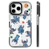 Miếng Dán Stitch Dễ Thương - Ốp Lưng Sạc Không Dây Trong Suốt Tương Thích iPhone 12-17 Pro Max & Air, Chống Sốc 12