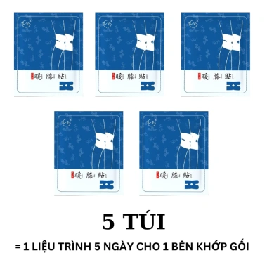 Miếng dán sưởi nhiệt thảo dược giảm đau khớp gối, thoái hoá, gai xương - 30.100₫ 8 Miếng dán sưởi nhiệt thảo dược giảm đau khớp gối, thoái hoá, gai xương - 30.100₫ 8