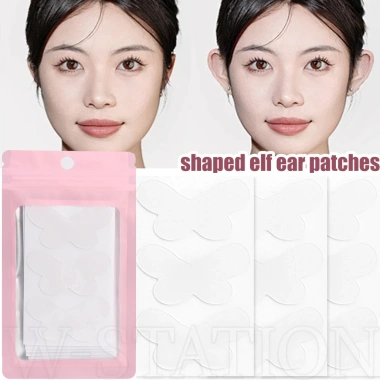 Miếng Dán Tai Bướm 42 Miếng Silicone Tự Dính, Chống Thấm Nước, Hỗ Trợ Tai Lớn