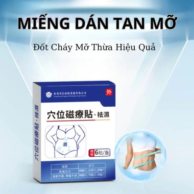 Miếng Đan Tân Mở Bủng Thảo Dược Đông Y Thái Hà 6 miếng cao đan lành tính 18.500 VND